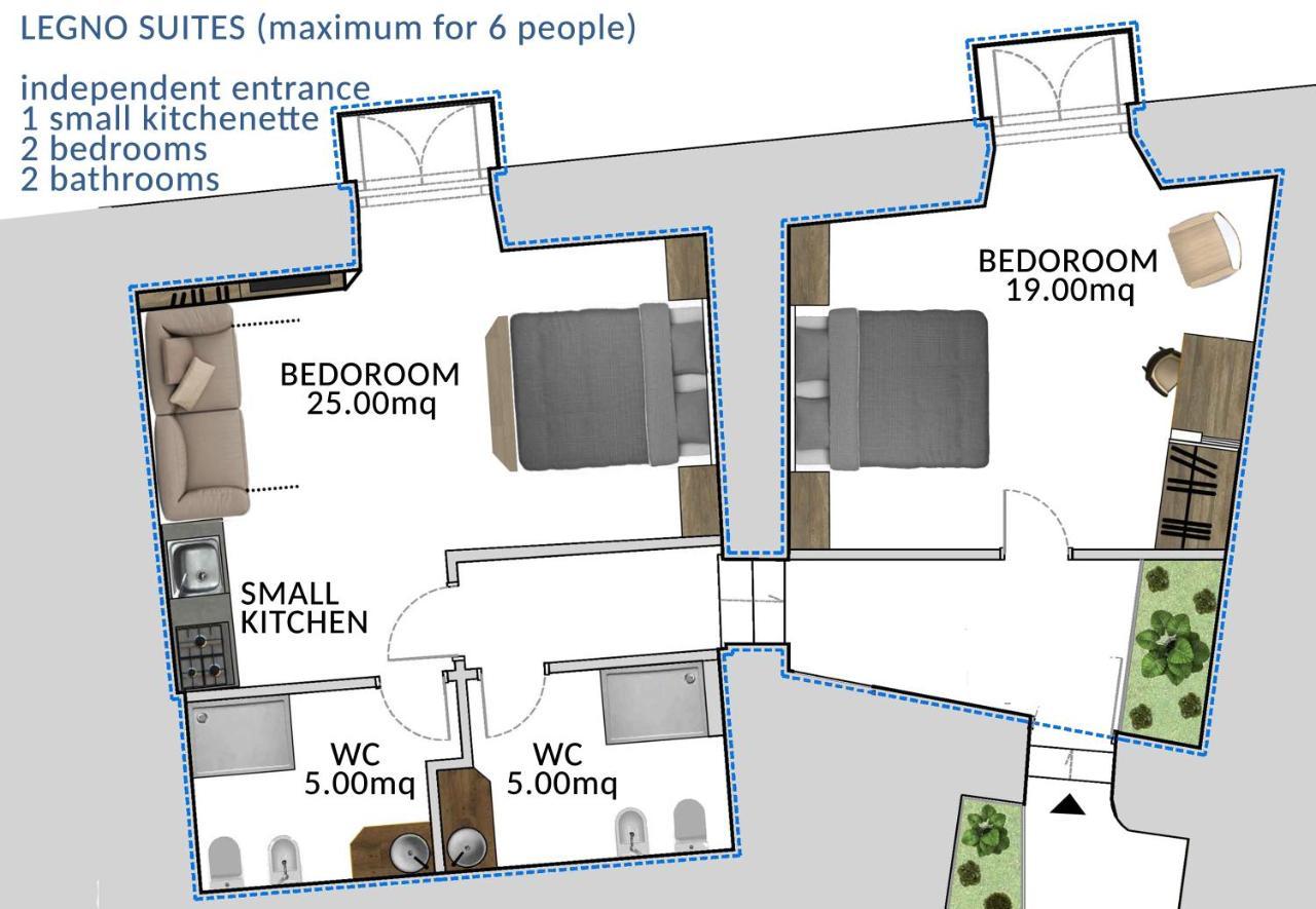 Legno Suite By Houseinnaples Nápoles Exterior foto